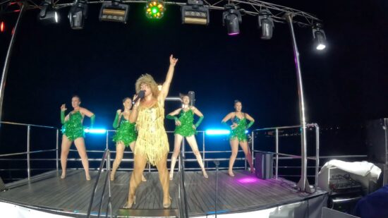 Ocean Vision yacht party fireworks & show night (All Inclusive)